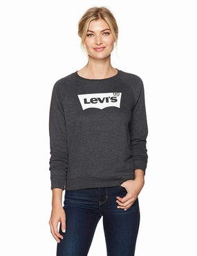 Levi's Women's The Graphic Classic Crew Sweatshirt Bulk Work Sweatshirts