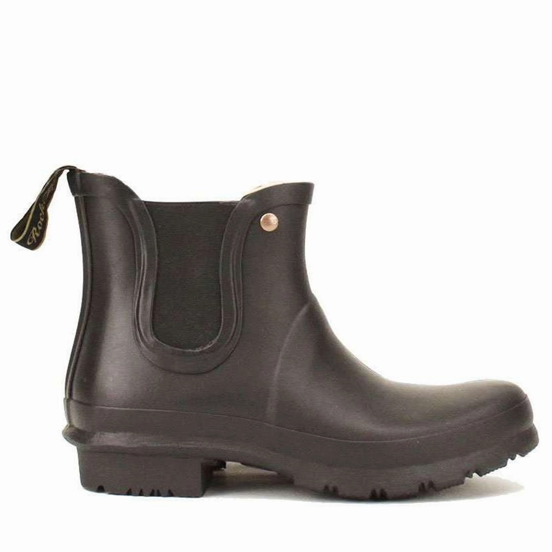 High Heel Cowgirl Boots Womens Chelsea Ankle Wellington Boot B STOCK