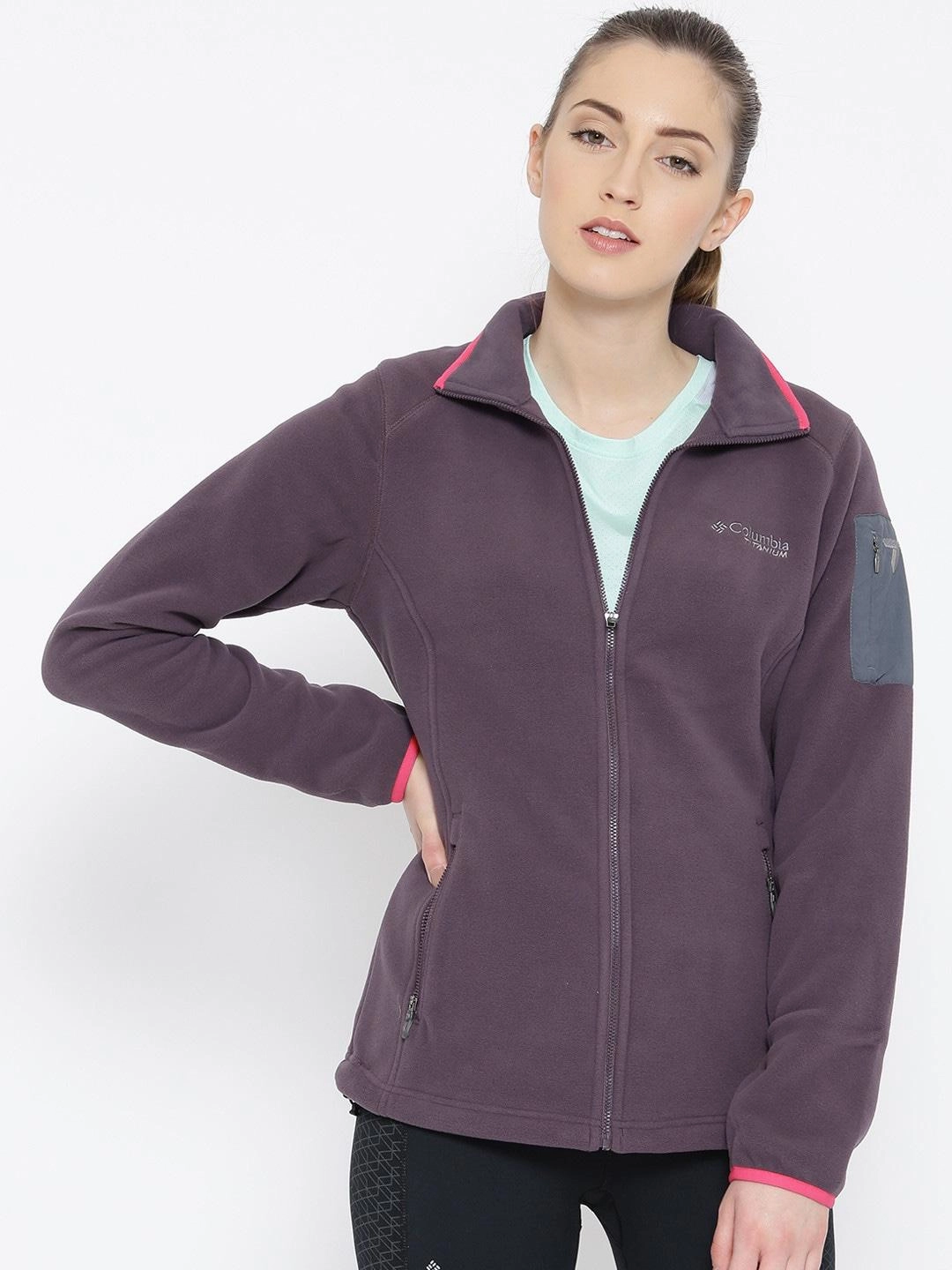 Ferrari Jackets Columbia Women Blue Titan Pass 2.0 Fleece Jacket