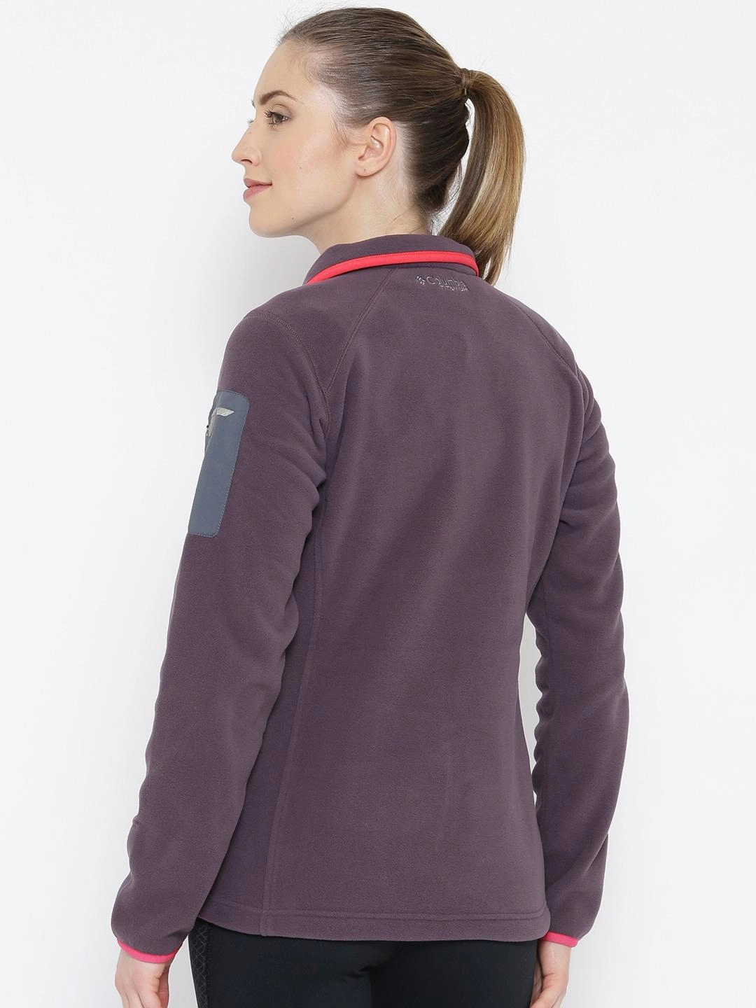 Santa Cruz Jackets Columbia Women Blue Titan Pass 2.0 Fleece Jacket