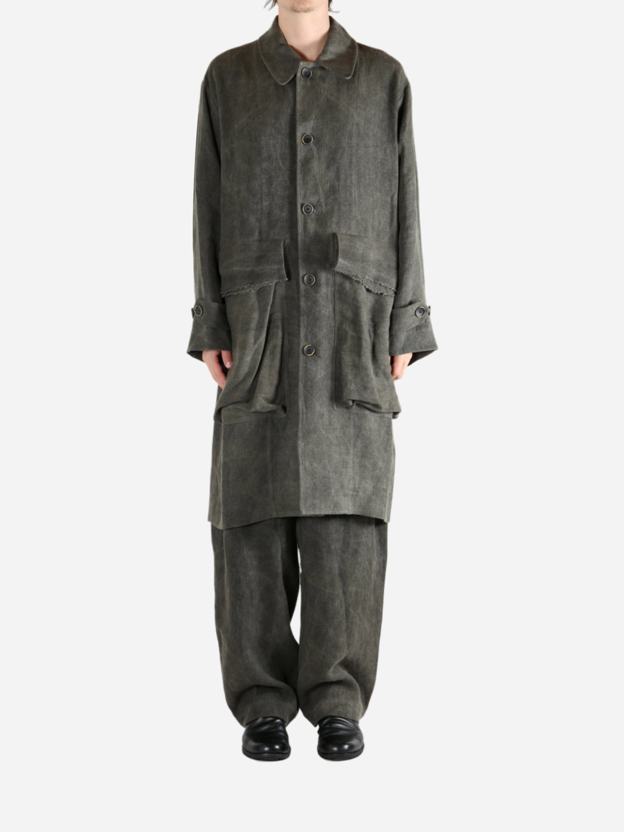 UMA WANG - Men Coolly Coat Ankle Length Coats