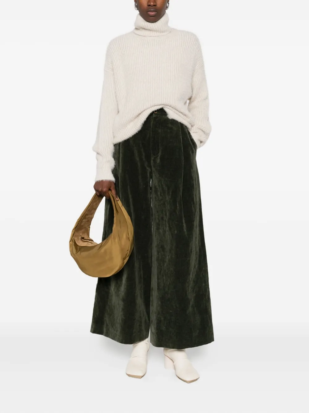 UMA WANG - Women High Neck Top James Knitwear