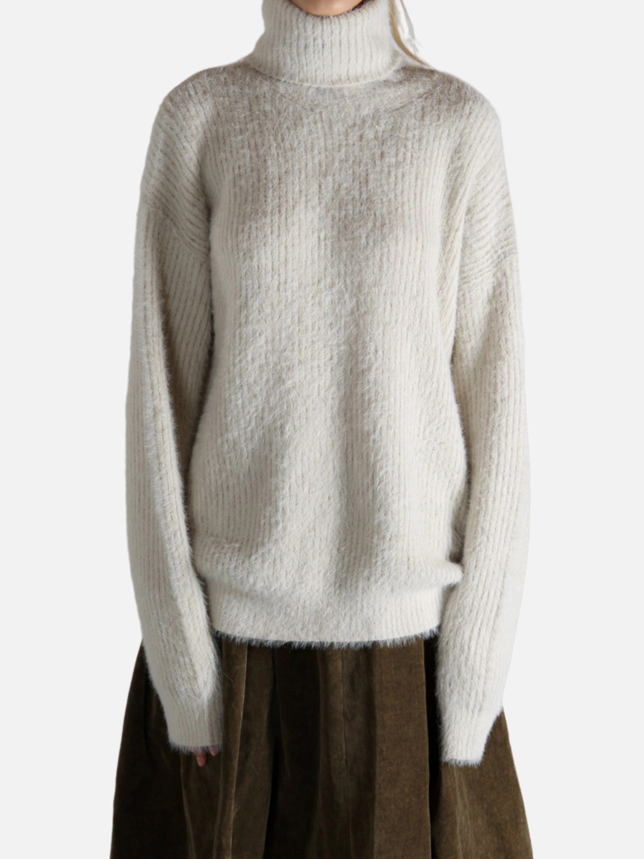 UMA WANG - Women High Neck Top Jclp Knitwear