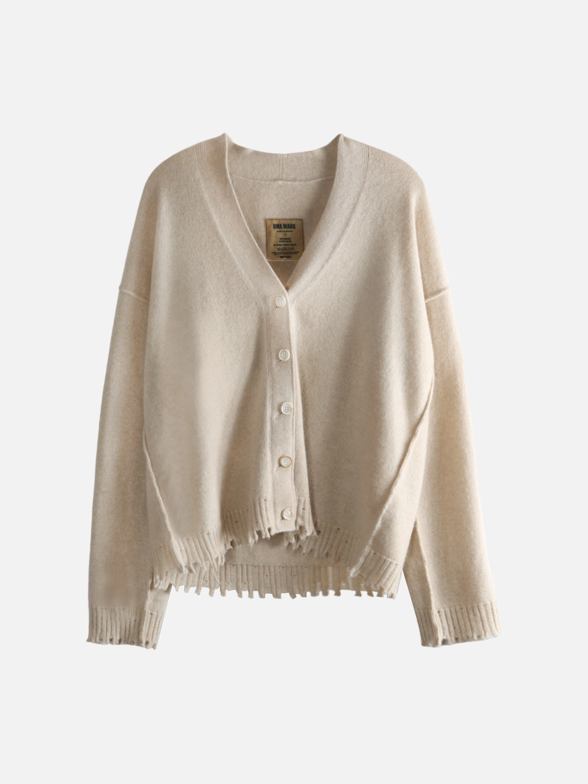 UMA WANG - Women Over Cardigan Fynch Hatton Knitwear