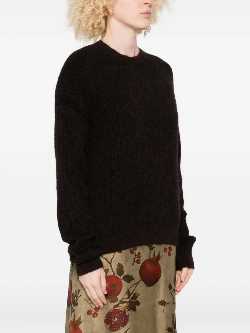 UMA WANG - Women Round Neck Top Joseph Turner Knitwear