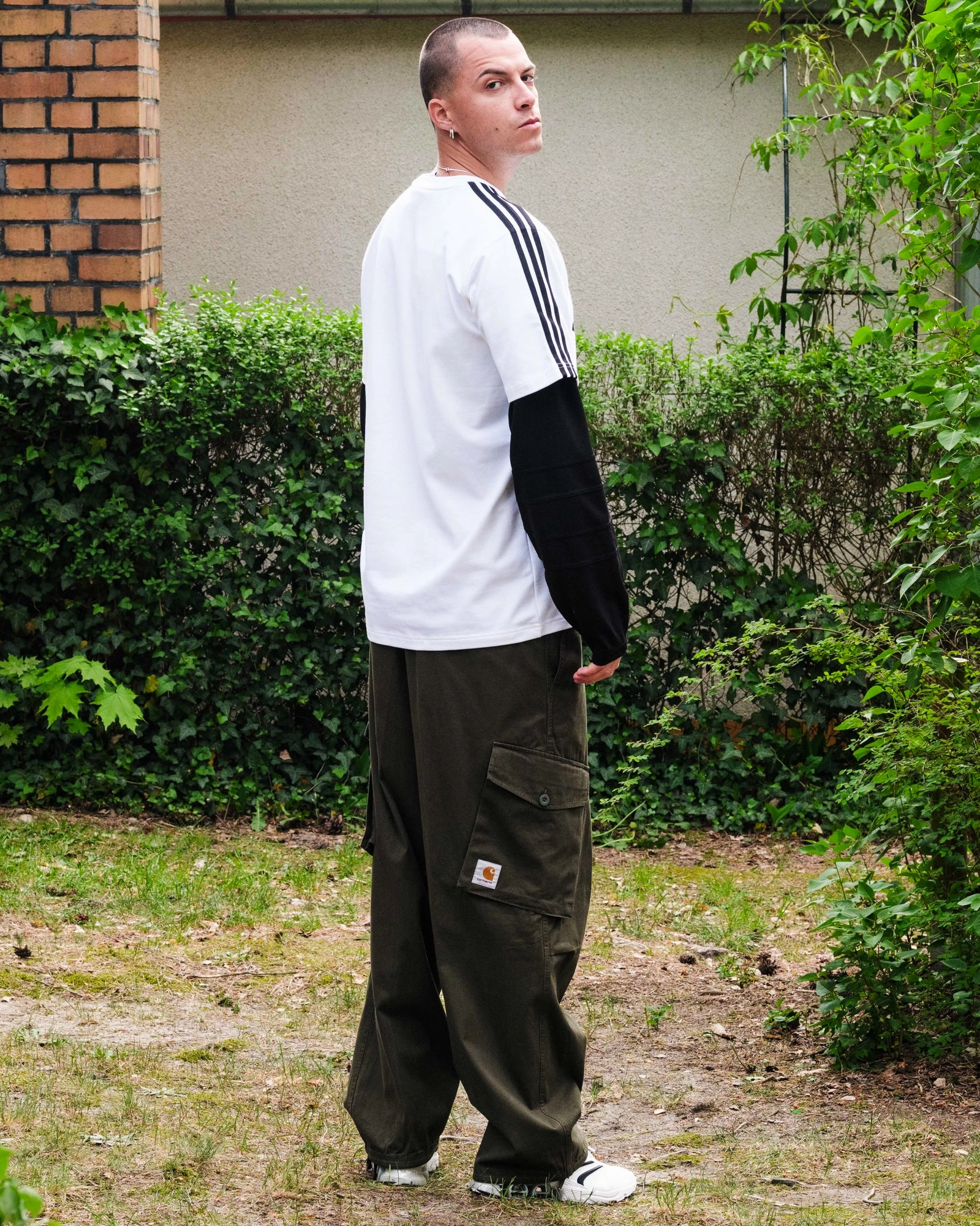 Cargo Pants With Button Up Unit Pant