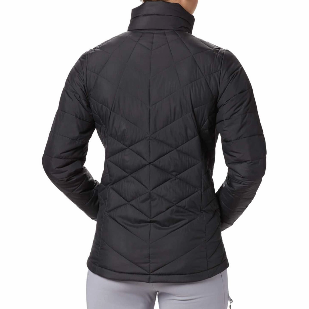 Columbia Women Black Heavenly Jacket Leopard Jackets