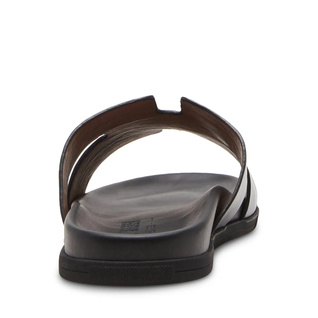 Slide Sandals Heels TRANSPHER BLACK ARABIC SANDALS