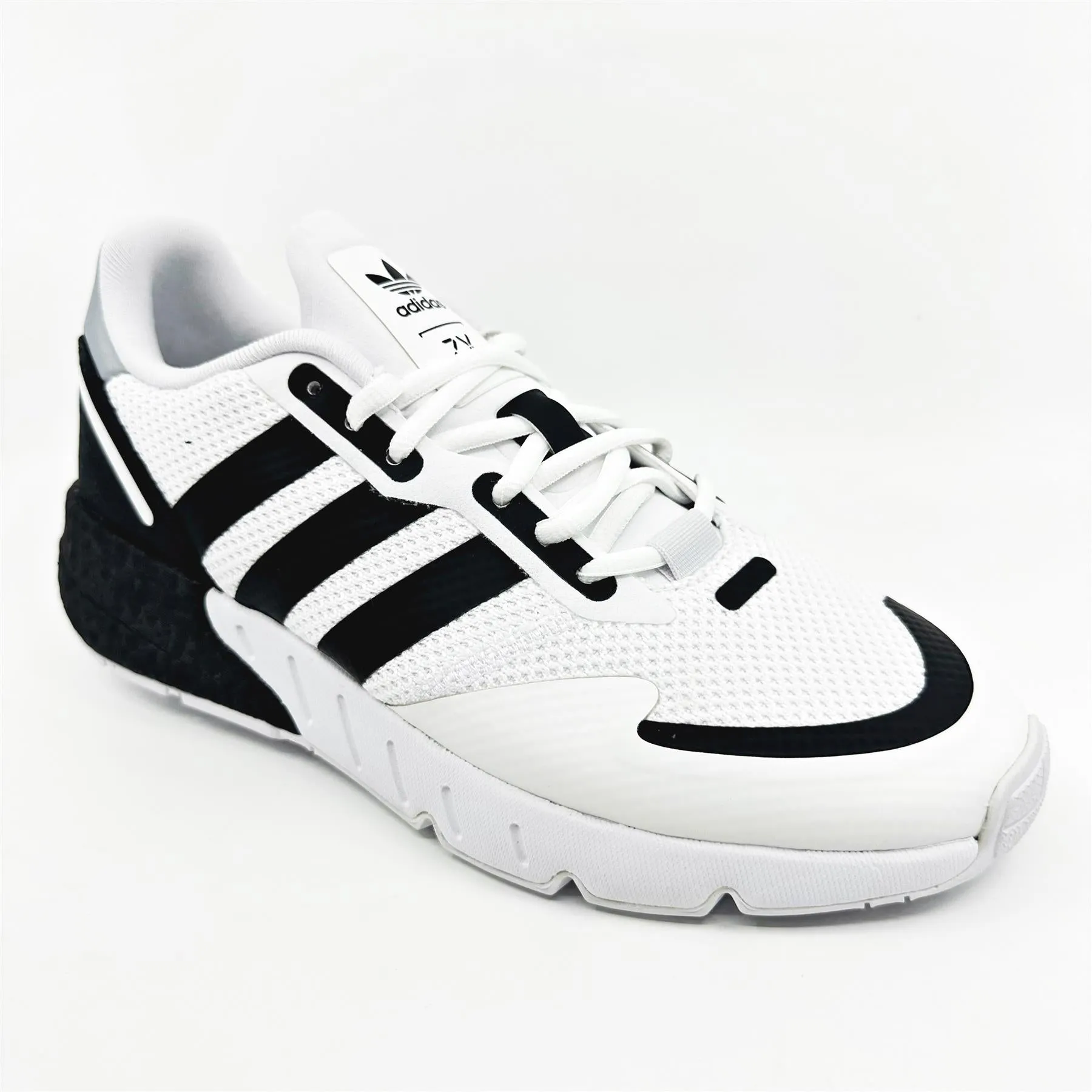adidas ZX 1K Boost Cloud White Black Men Athletic Sneaker FX6510 Trail Running Shoes Speedcross