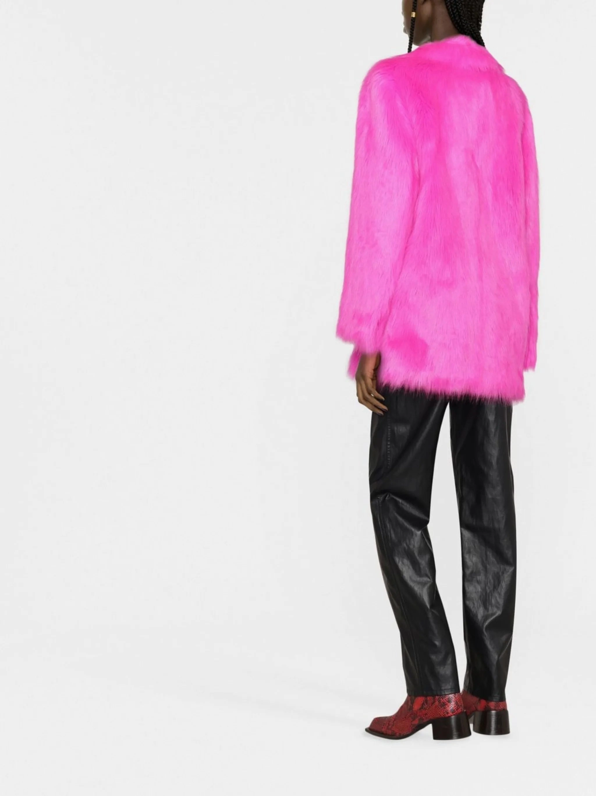 Carter faux-fur blazer Name Brand Puffer Coats