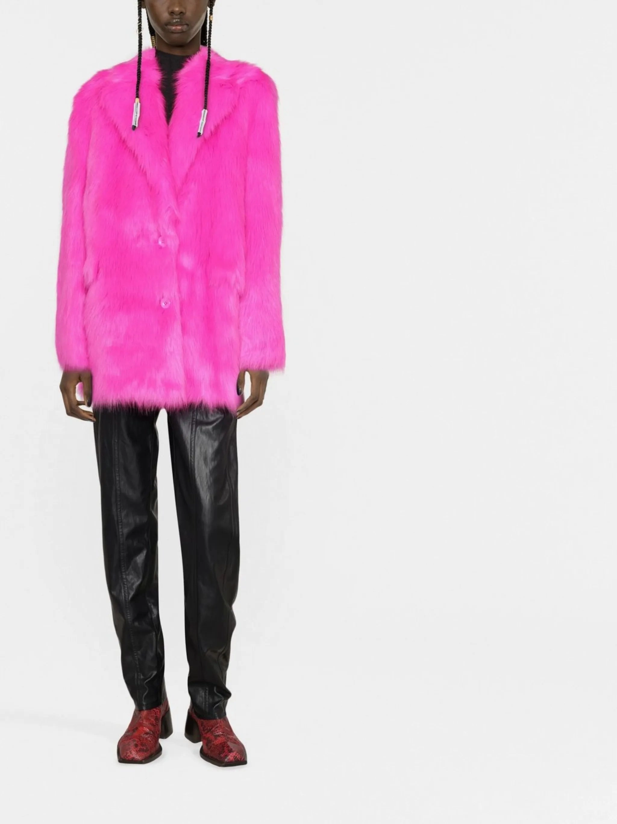 Unique Horse Coats Carter faux-fur blazer