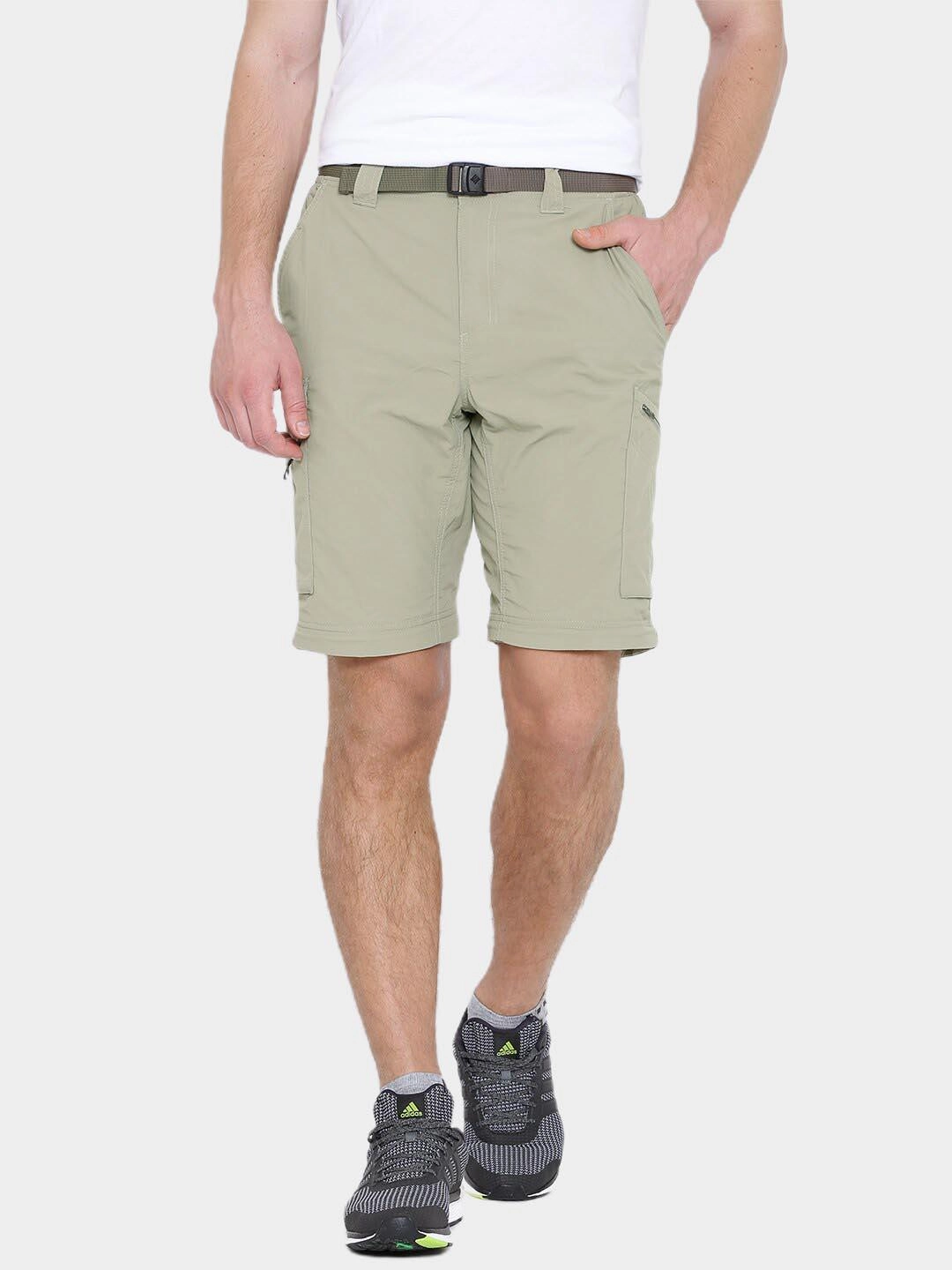 Columbia Men Beige Silver Ridge Convertible Pant (Sun Protection) Gloria Vanderbilt Capri Cargo Pants