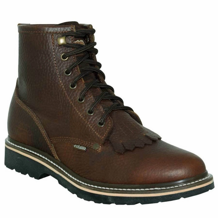 Botines de Trabajo Establo Horma Rodeo con Suela de Hule EST Winter Boots Waterproof