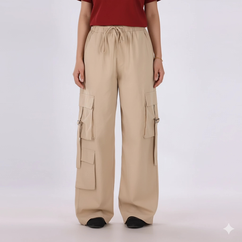 52 Waist Cargo Pants Utility Trouser with Pockets