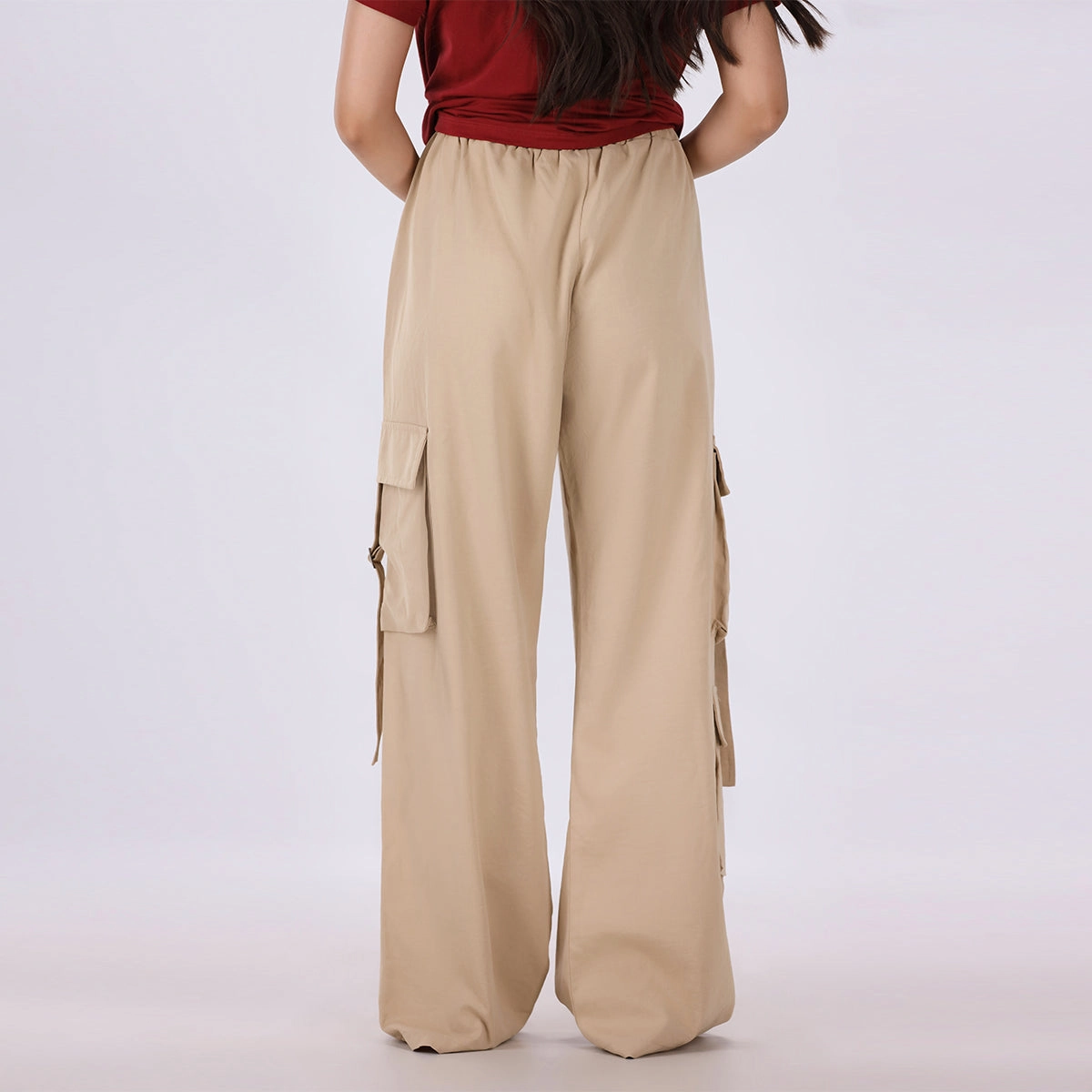 Cargo Pants 36 Inseam Utility Trouser with Pockets