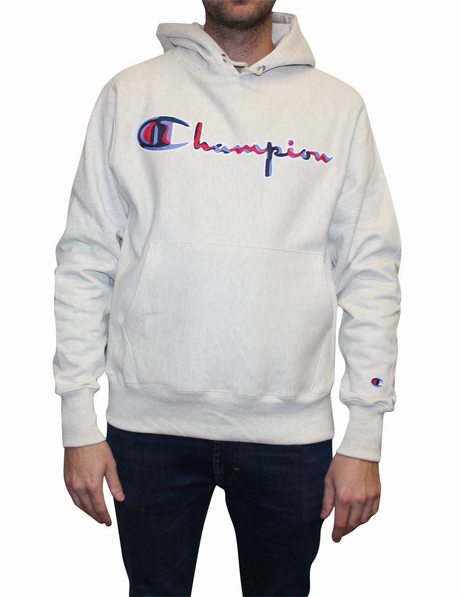 Champion Men's Reverse Weave Pullover Hoodie Family Sweatshirts For Christmas