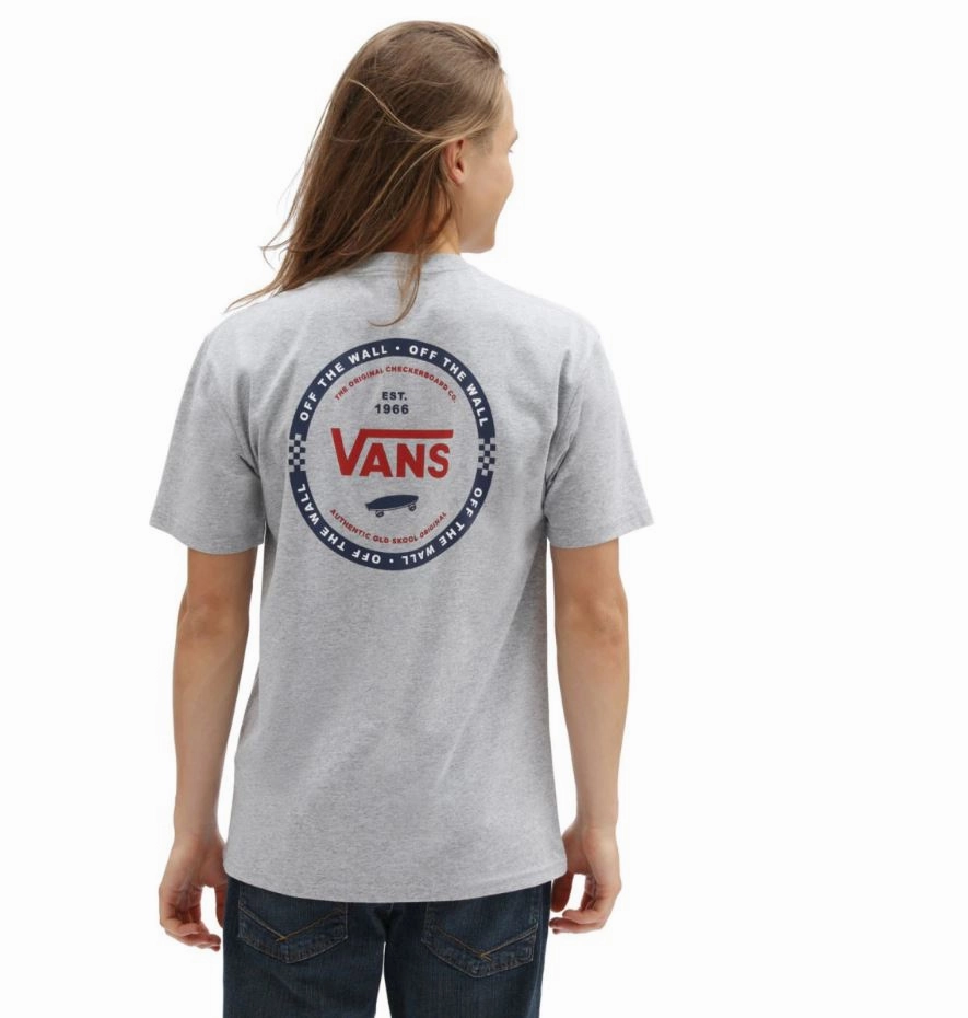Vans Logo Check SS Best Dad T Shirts