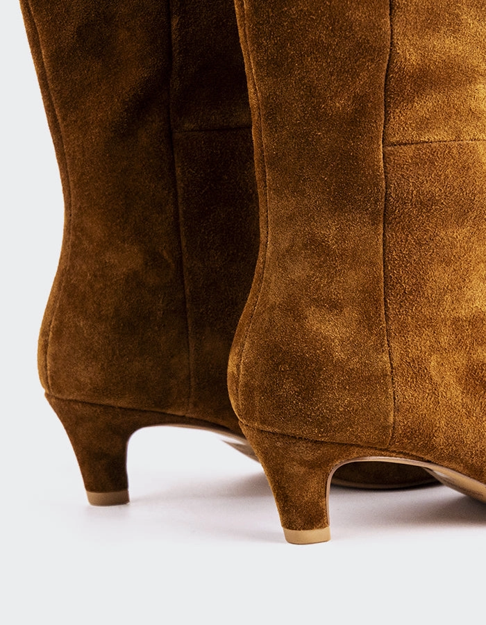 Velletri Tan Suede Usmc Rat Boots