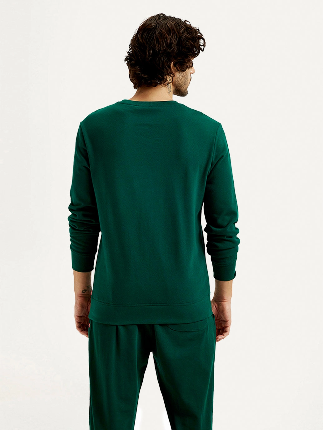 Jeep Sweatshirts Men's Printed Round Neck Sweatshirt