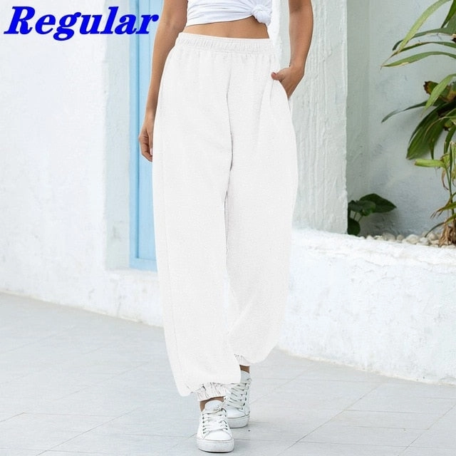 Sweatpants Women Baggy Pants Women Gray Spring Wide Leg Sweat Pants Oversized Joggers Streetwear High Waisted Trousers Women