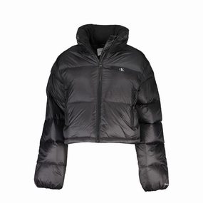 Calvin Klein Black Polyamide Jackets & Coat Snowboard Jackets