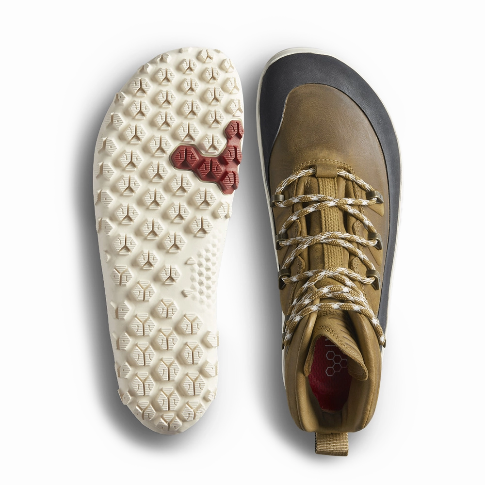 Best Insoles Hiking Boots Vivobarefoot Tracker Leather AT Womens Tan