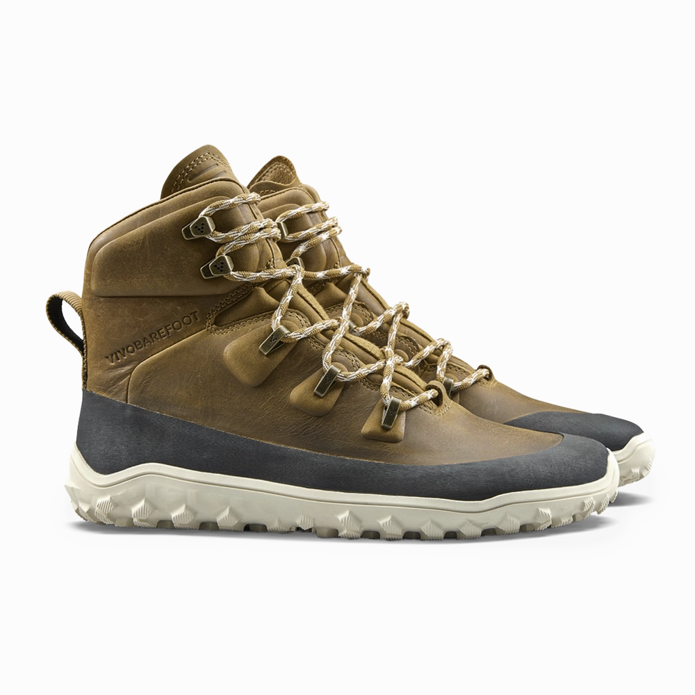 Rockrooster Hiking Boots Review Vivobarefoot Tracker Leather AT Womens Tan