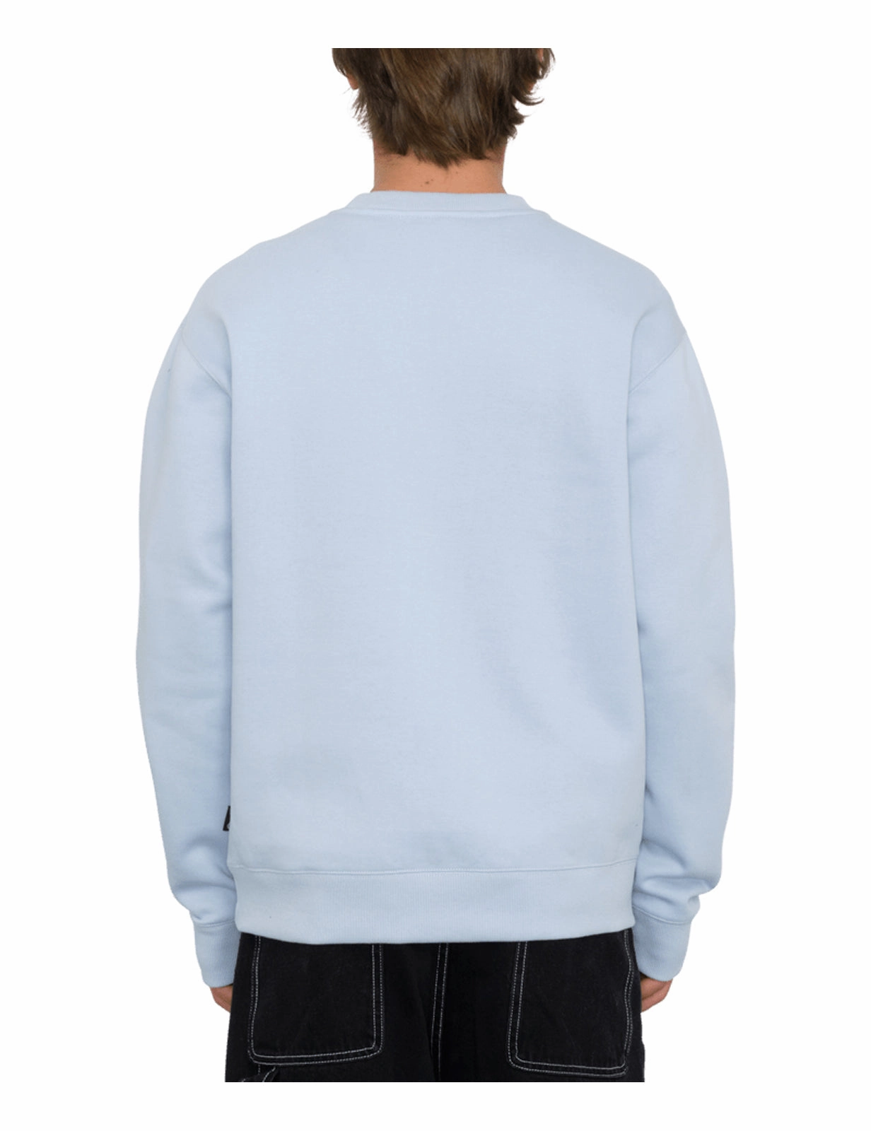 Volcom Single Stone Sweatshirt in Celestial Blue Extra Large Sweatshirts