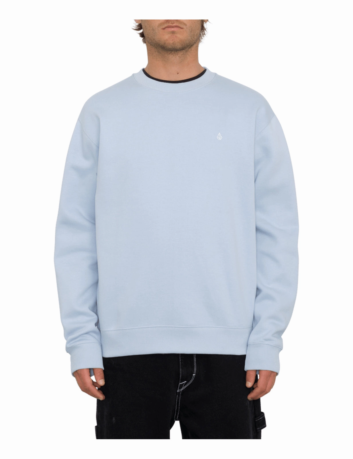 60th Birthday Sweatshirts Volcom Single Stone Sweatshirt in Celestial Blue