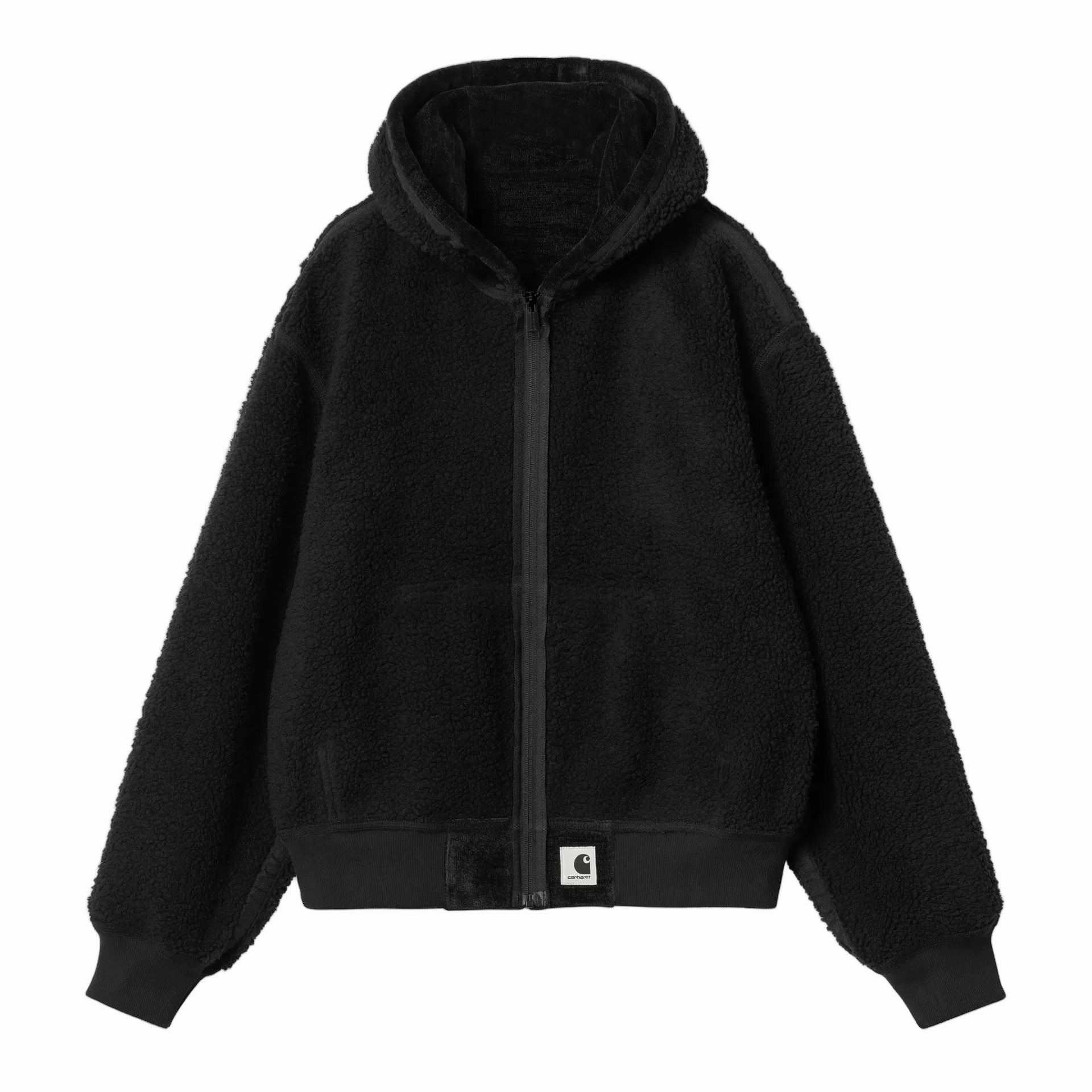 W' OG Active Sweat Jacket / carhartt wip / black Italian Hooded Sweatshirts