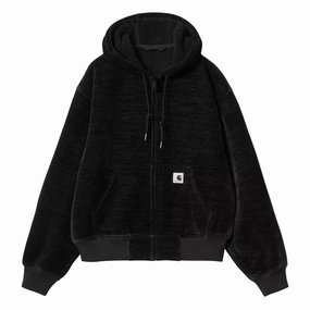 W' OG Active Sweat Jacket / carhartt wip / black Dance Team Sweatshirts