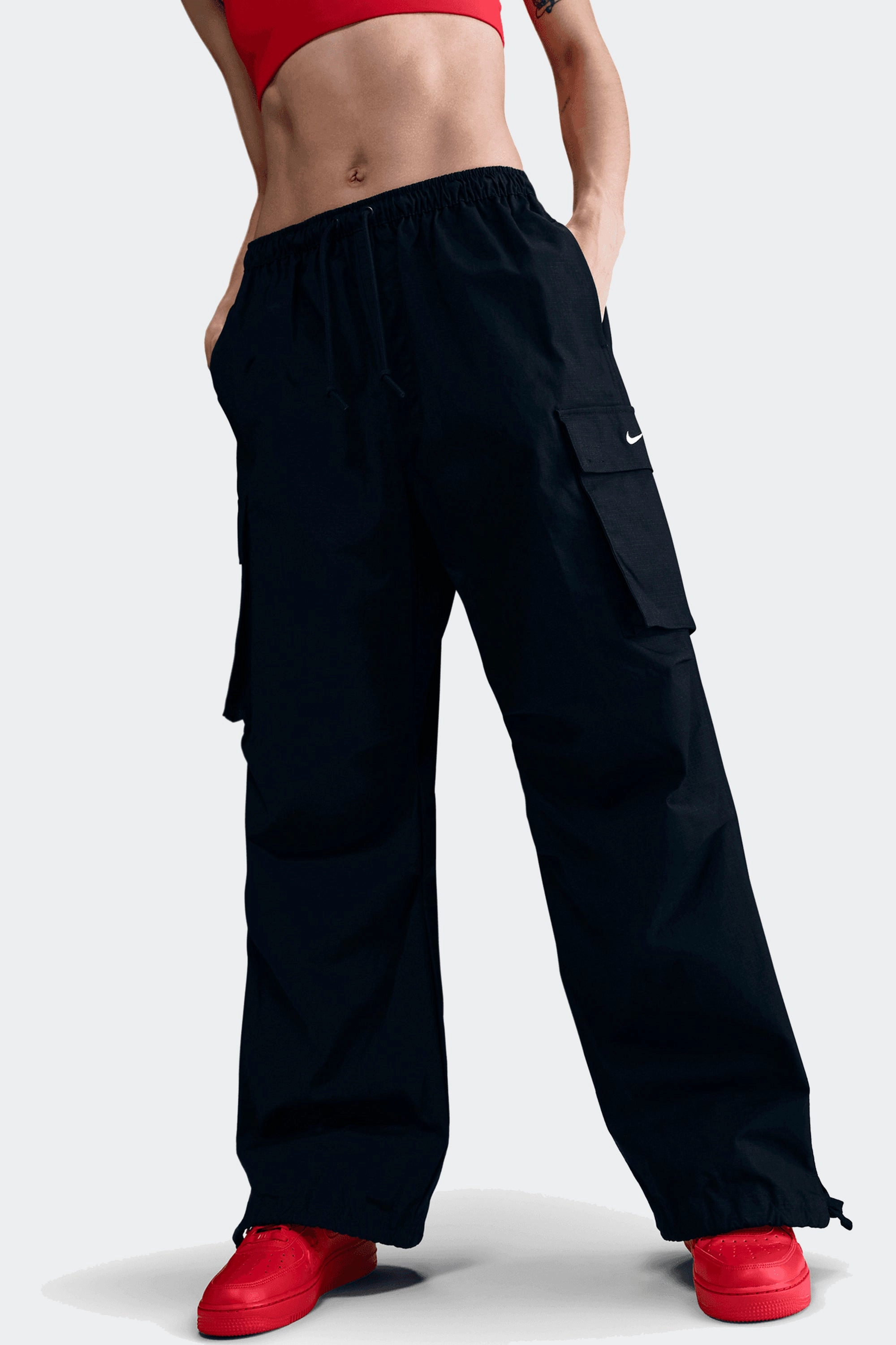 Faith Connexion Camo Cargo Pants W NSW OVERSIZED CARGO PANTS