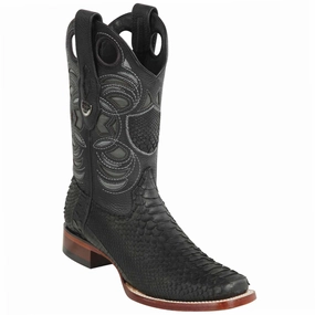 Mens Boots Snakeskin Alfa Cowboy Boots
