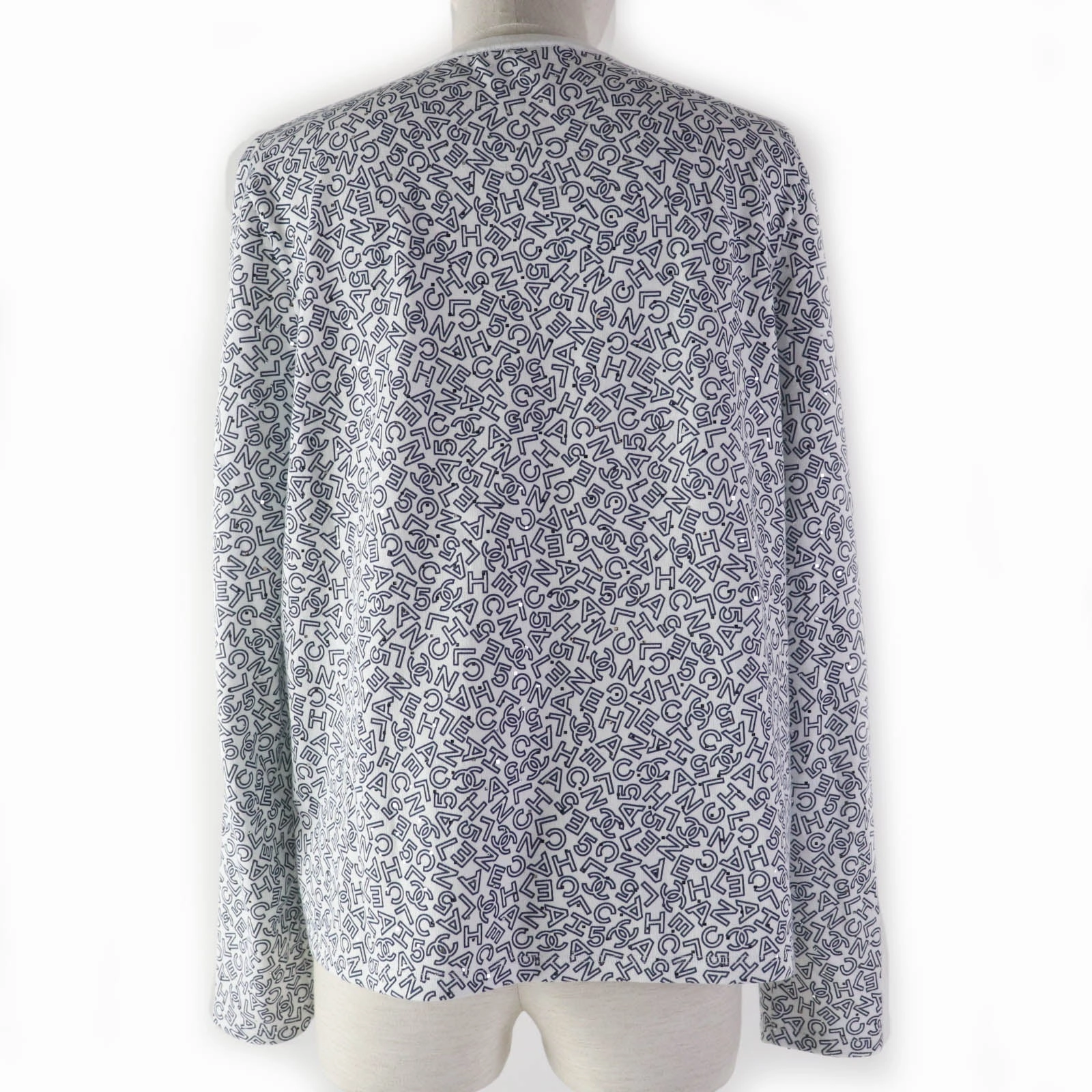 50 Cent T Shirts Top Quality Chanel Cotton Logo Long-sleeve T-shirt Women