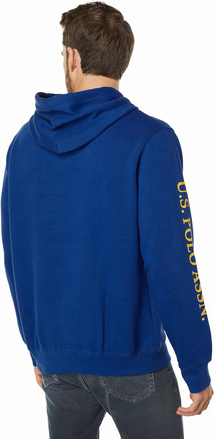 Dirt Racing Sweatshirts U.S. Polo Assn. Popover Fleece Hoodie With Print