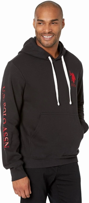 Custom Sweatshirts And Jackets U.S. Polo Assn. Popover Fleece Hoodie With Print