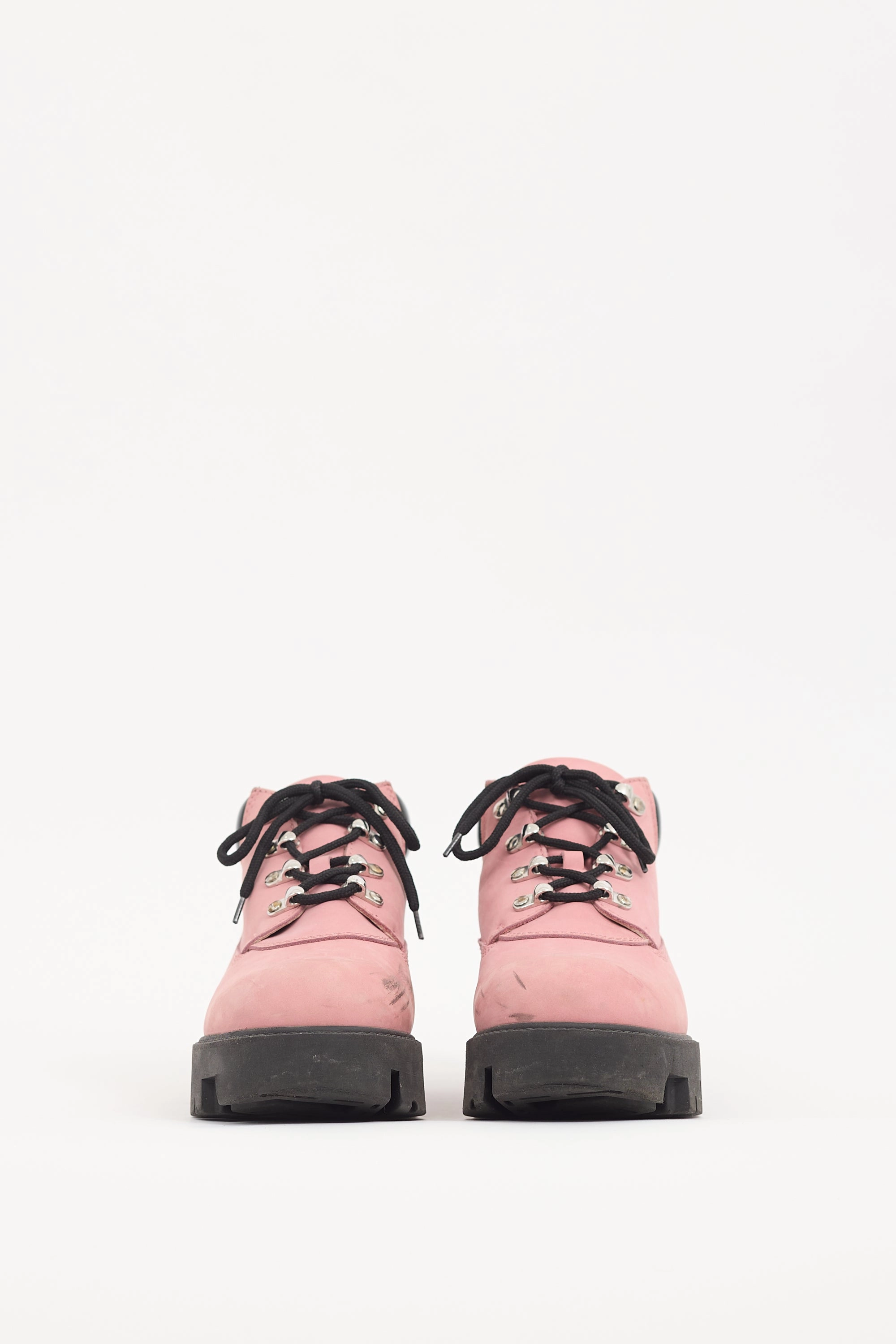 Pink Leather Tinne Hiking Boot Decathlon Hiking Boots