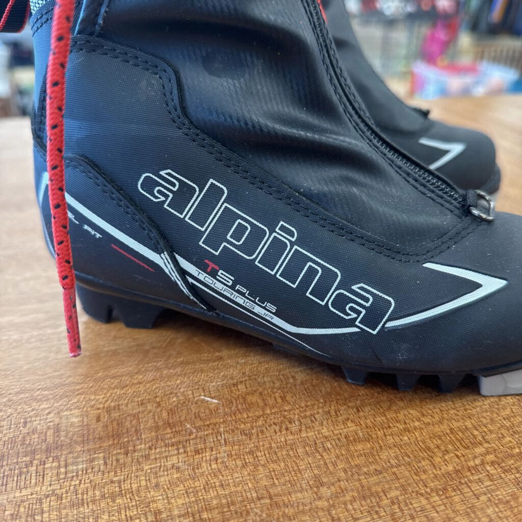 Alpina - Kids ST10 Jr Touring NNN XC Boots: 30 -children-black red Columbia Snowtrot Mid Snow Boot