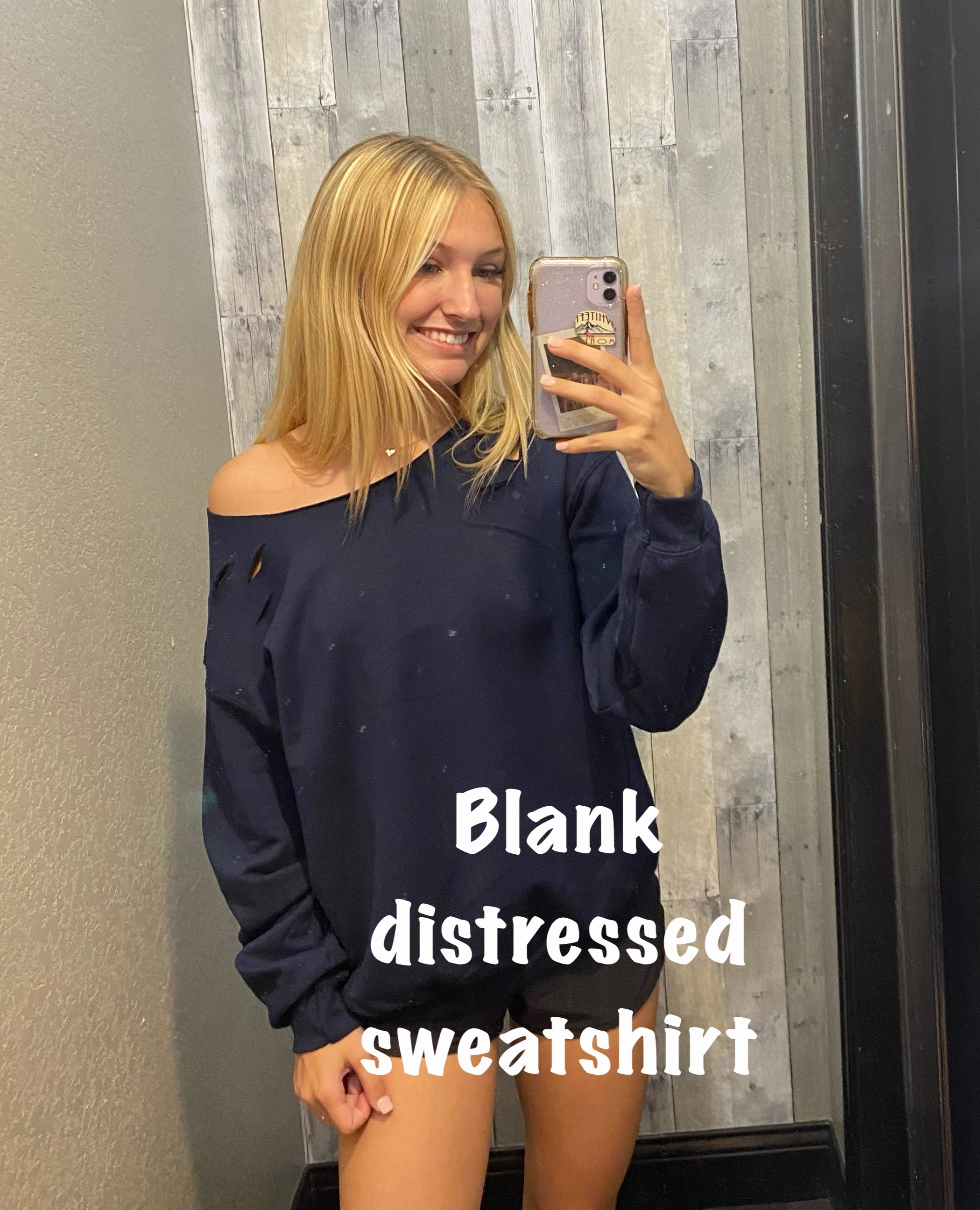 Aubrey Chaps wave Sweatshirt/Hoodie University Of Indianapolis Sweatshirts