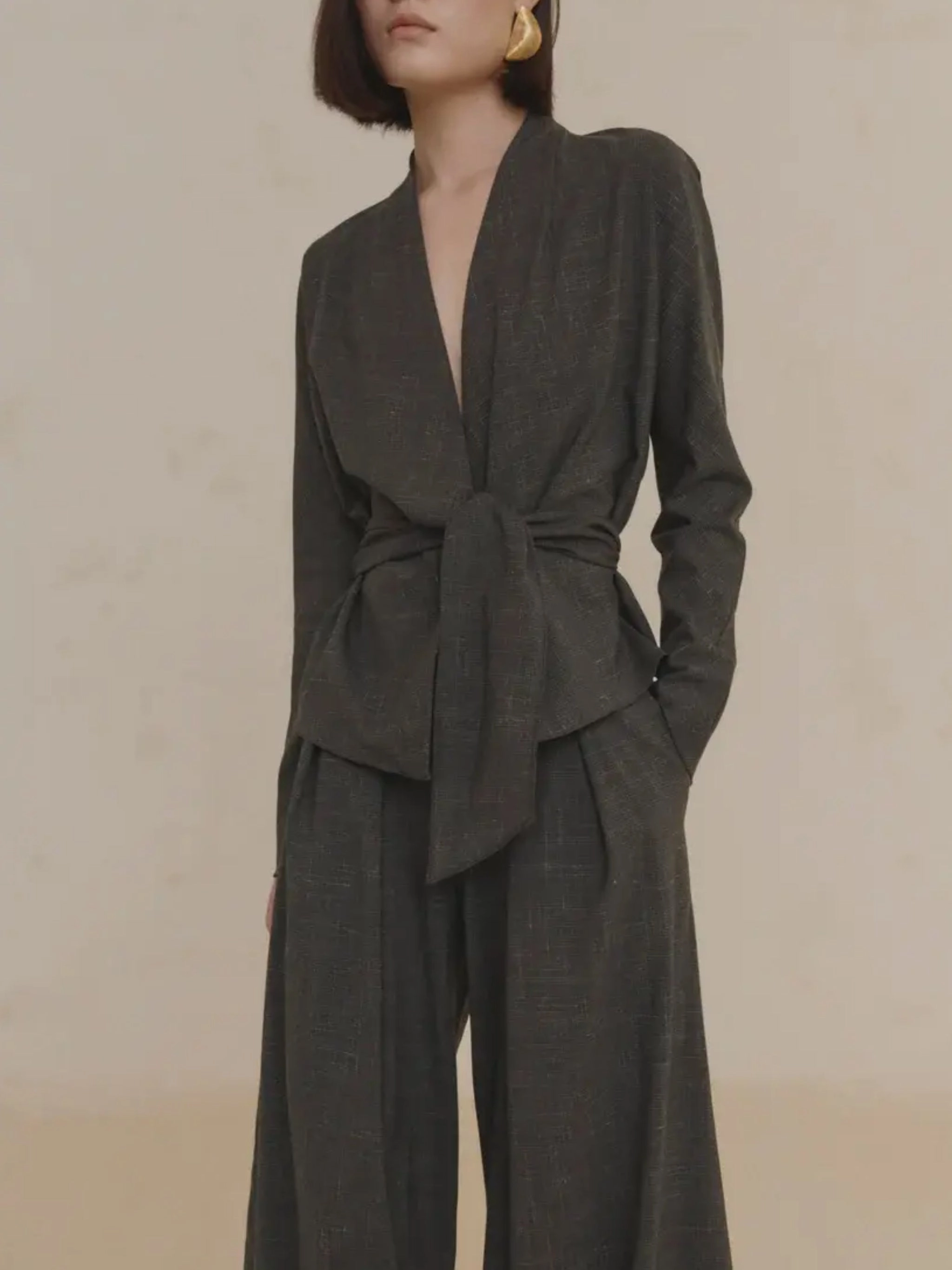 CORTANA - Women Tiempo Jacket Leather Duster Coats