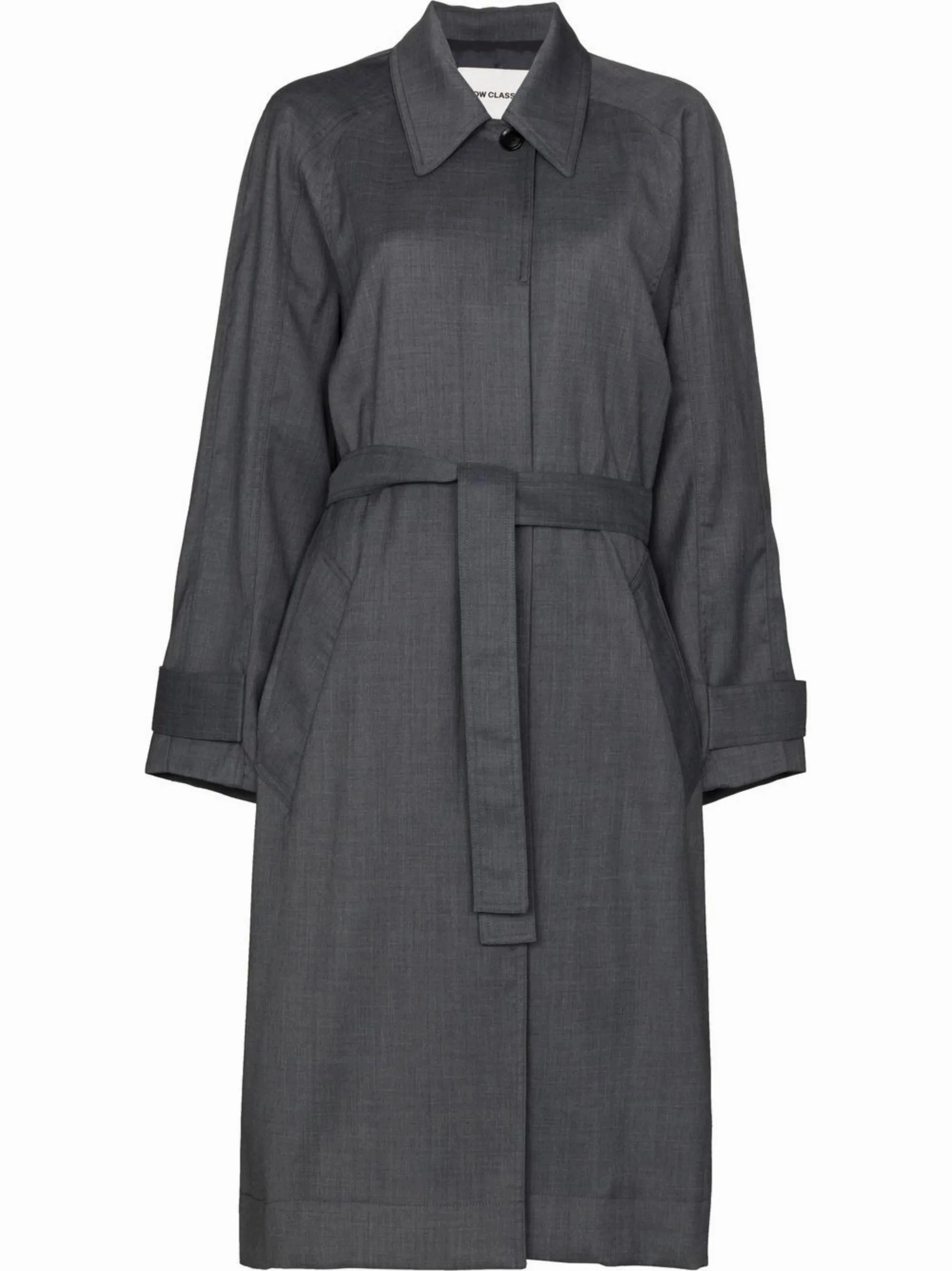 Kohls Coats belted single-breasted trench coat