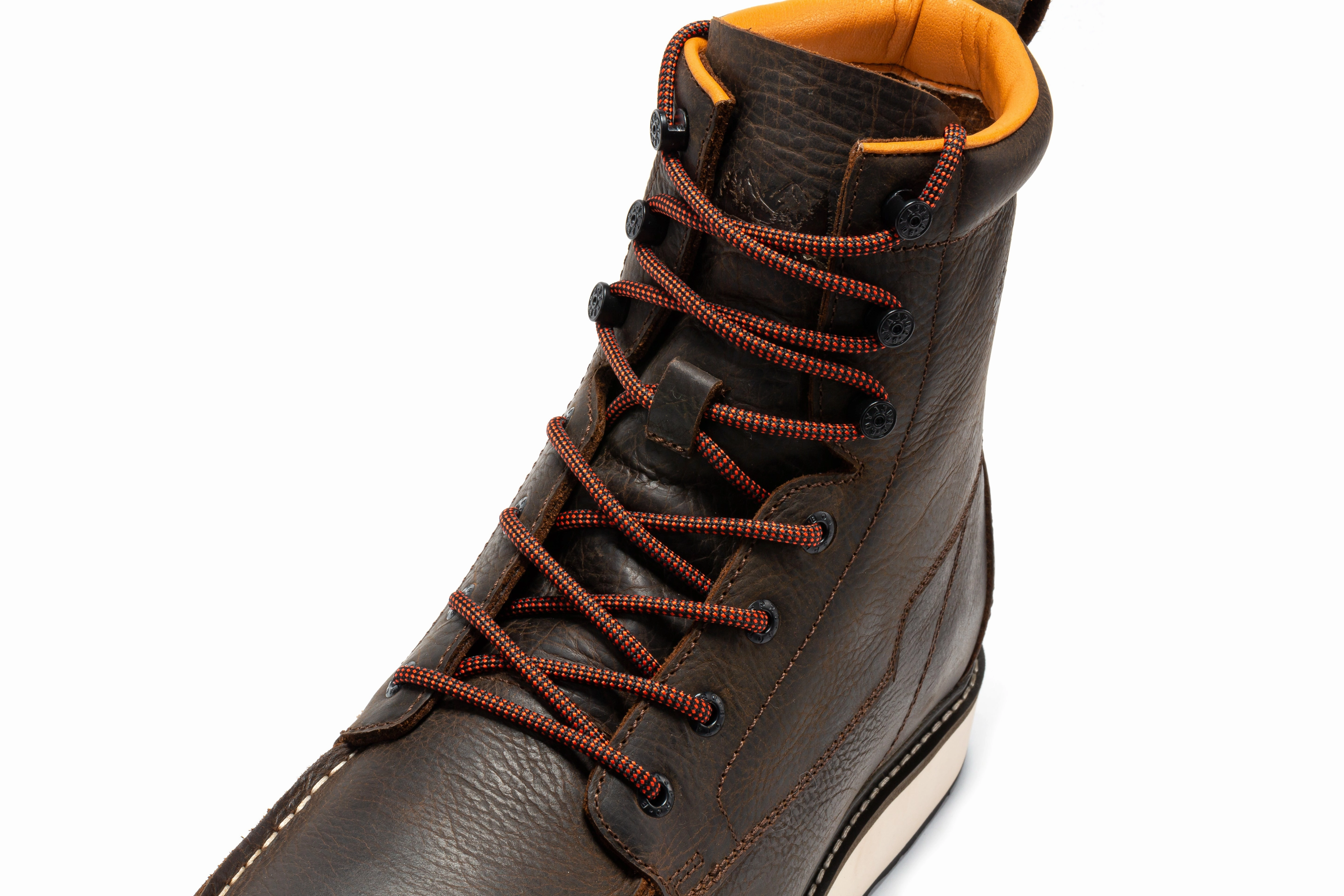 Botas Pro Dark Brown Men's 6 inch Wedge Boots VBP601 Best Work Boot