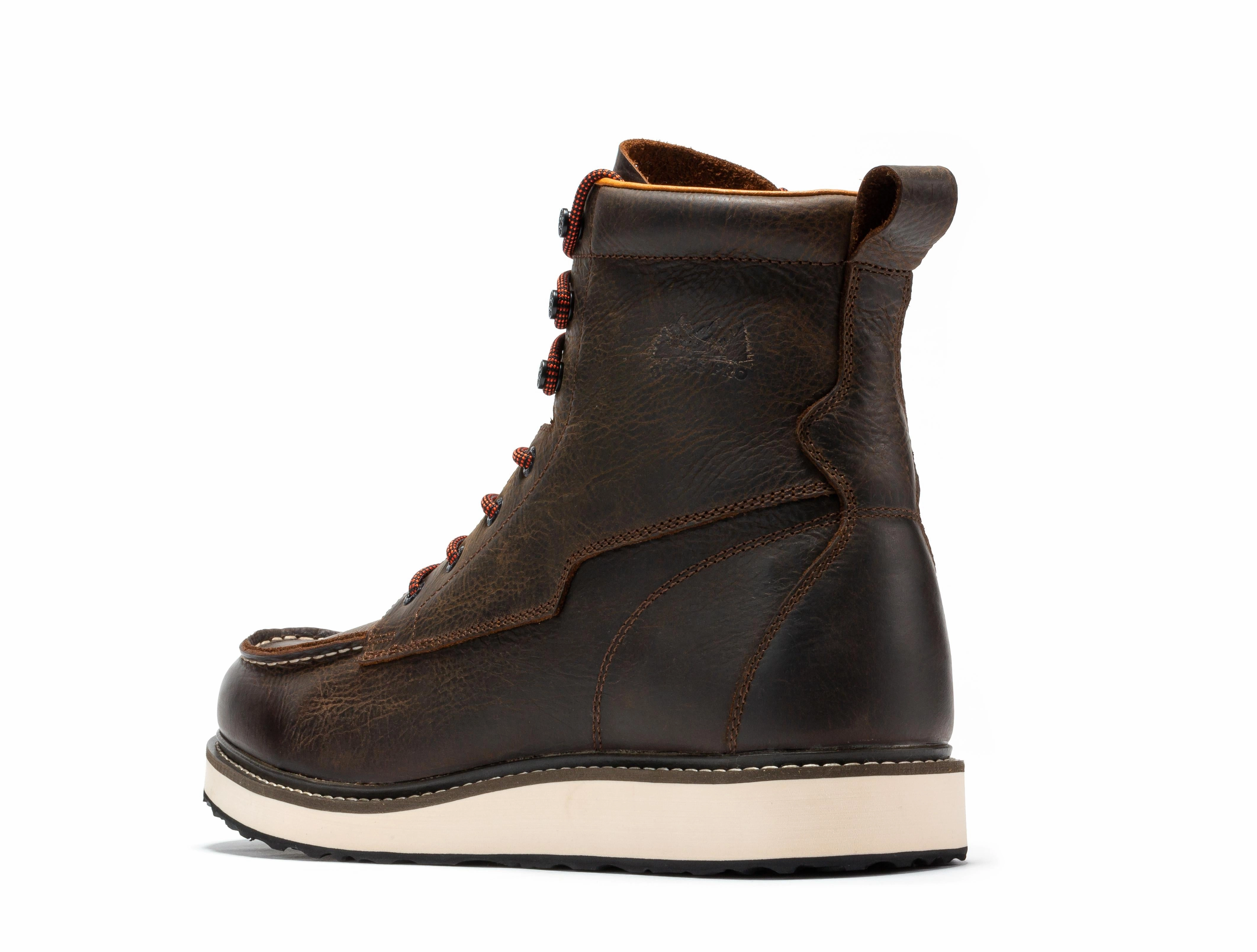 Botas Pro Dark Brown Men's 6 inch Wedge Boots VBP601 1400 Gram Insulated Work Boots