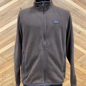 Boca Raton Sweatshirts Patagonia - Zip Up Better Sweater - MSRP $199: Brown-men-LG