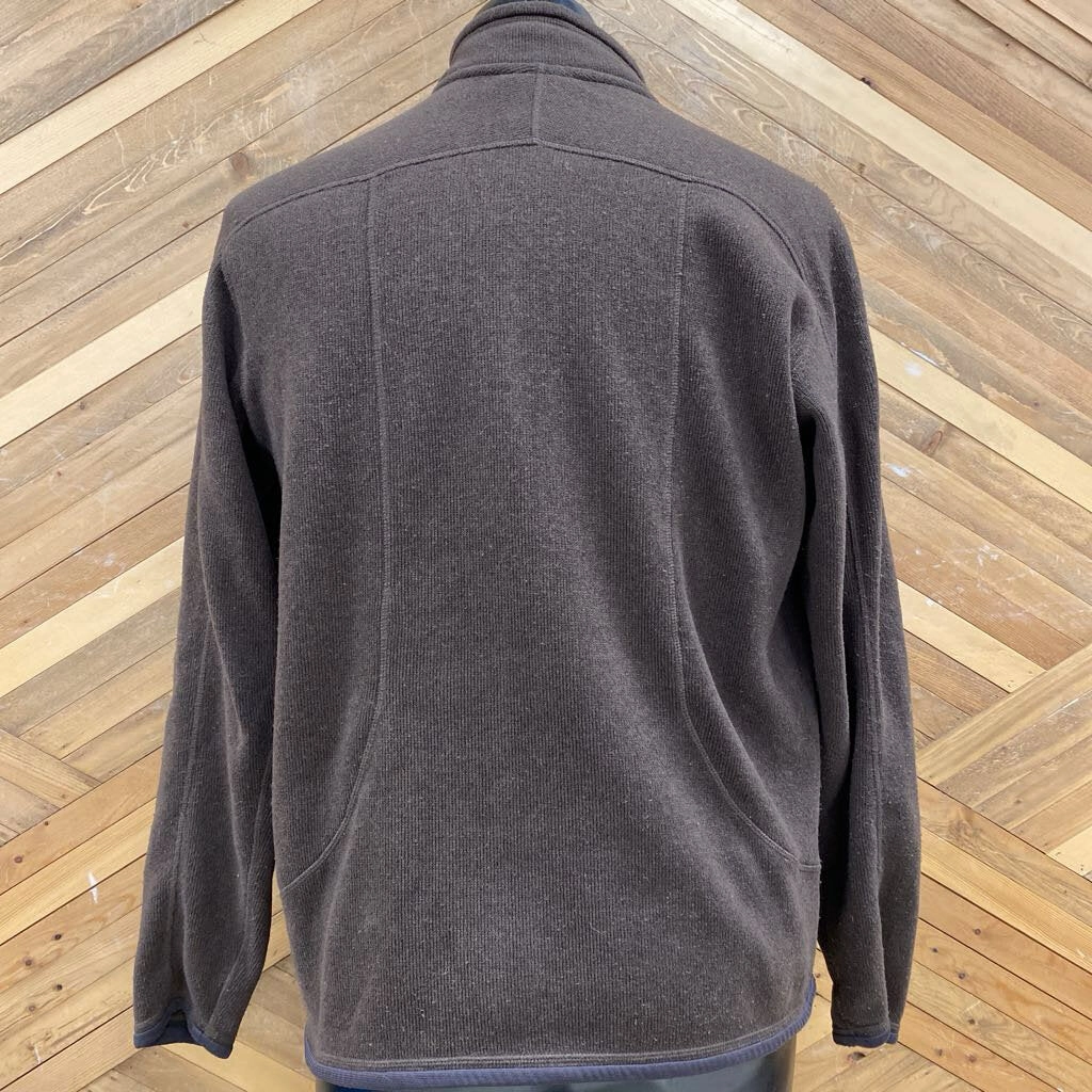 Afghanistan Sweatshirts Patagonia - Zip Up Better Sweater - MSRP $199: Brown-men-LG