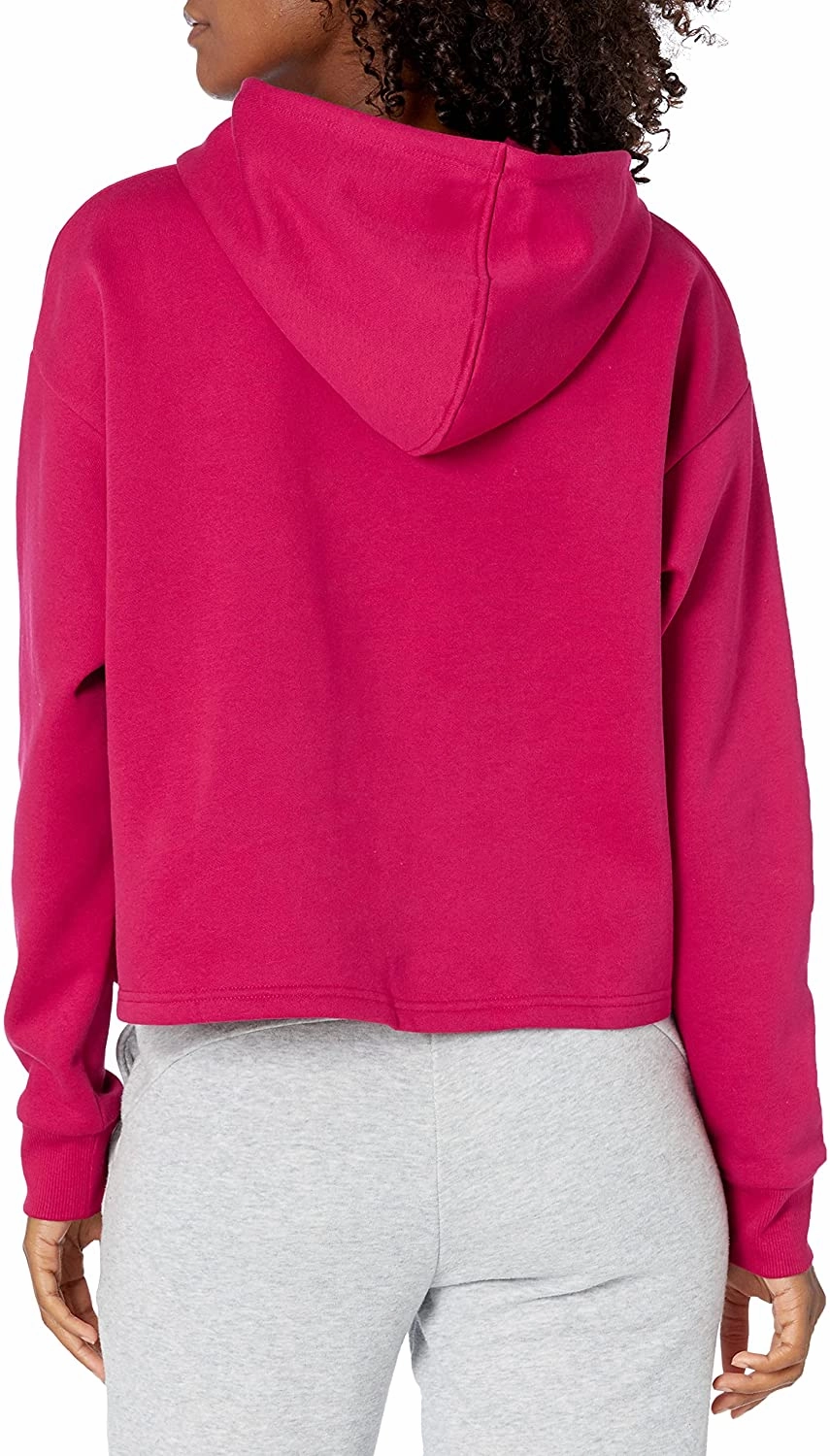 PUMA Women's Essentials  Cropped Metallic Hoodie Pittsburgh Penguins Sweatshirts