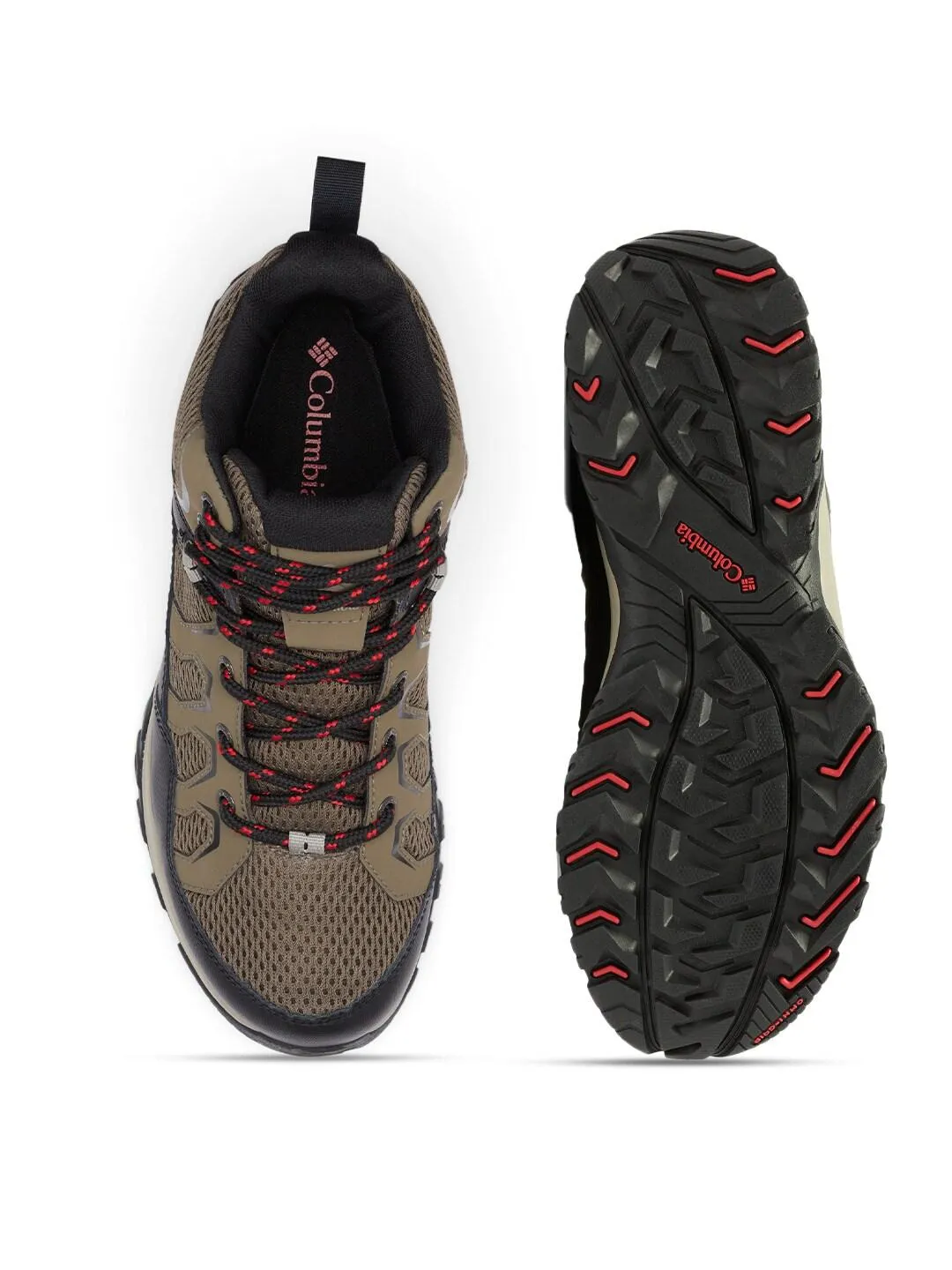 Low Gtx Hiking Shoes Columbia Men Brown GRANITE TRAIL MID WP