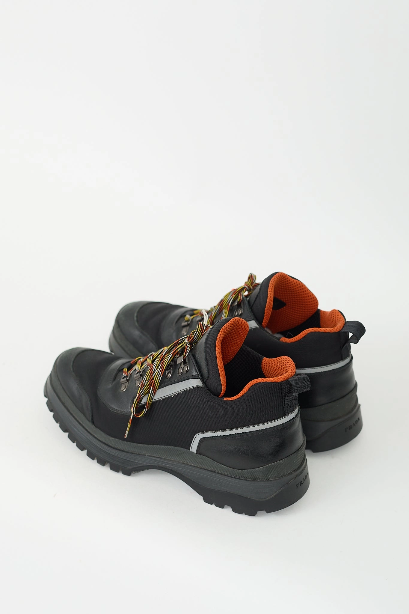 Black & Orange Leather Hiking Boot Vasque Hiking Boot