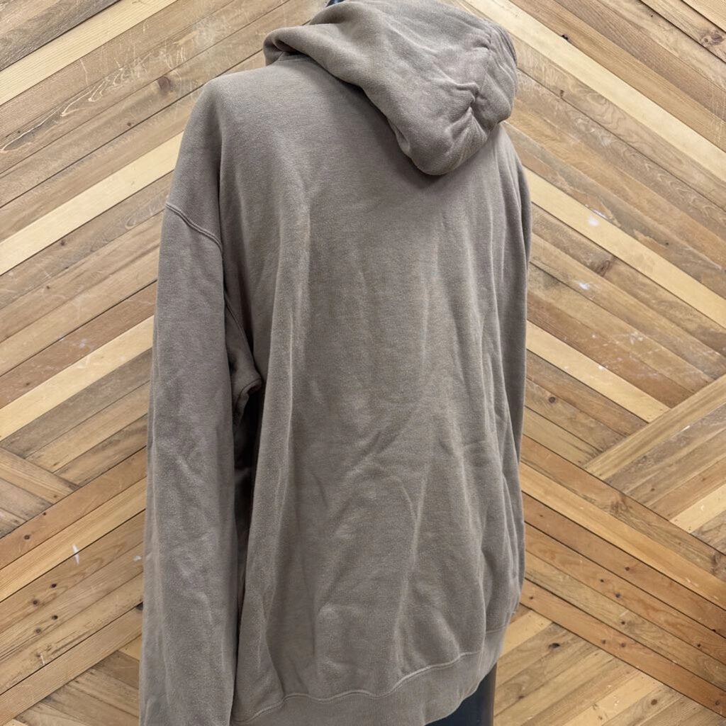 WESC- Men's Hoodie : Brown -men-XXL Civil Regime Sweatshirts