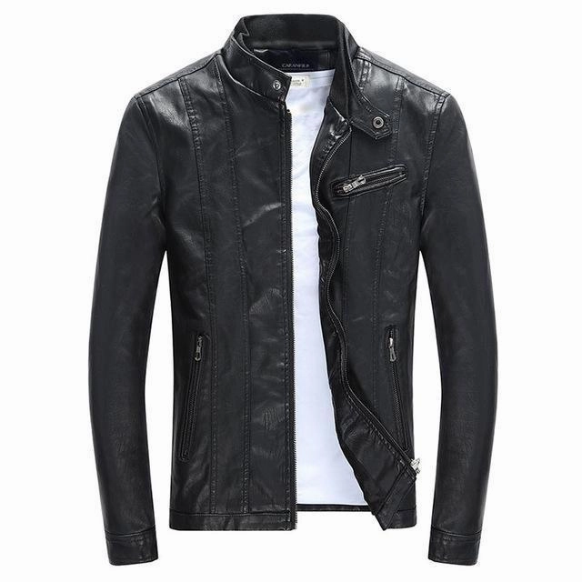 Cool Summer Jackets West Louis PU Spring Leather Jackets